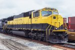 NYSW 4054, EMD SD70M, at CSX Intermodel Yard on 4/24/97